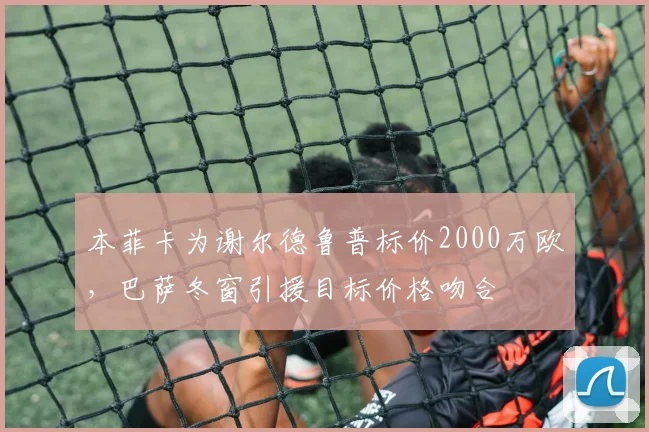 本菲卡为谢尔德鲁普标价2000万欧，巴萨冬窗引援目标价格吻合