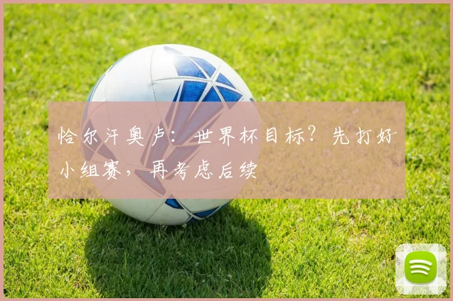 恰尔汗奥卢：世界杯目标？先打好小组赛，再考虑后续